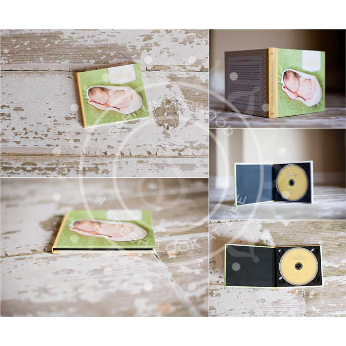 Product highlight:  custom DVD case | Orlando newborn photographer