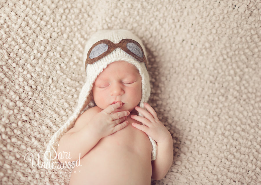Little Pilot | Orlando exclusive newborn photographer