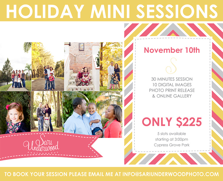 2012 Holiday Mini Sessions | Orlando child and family photographer