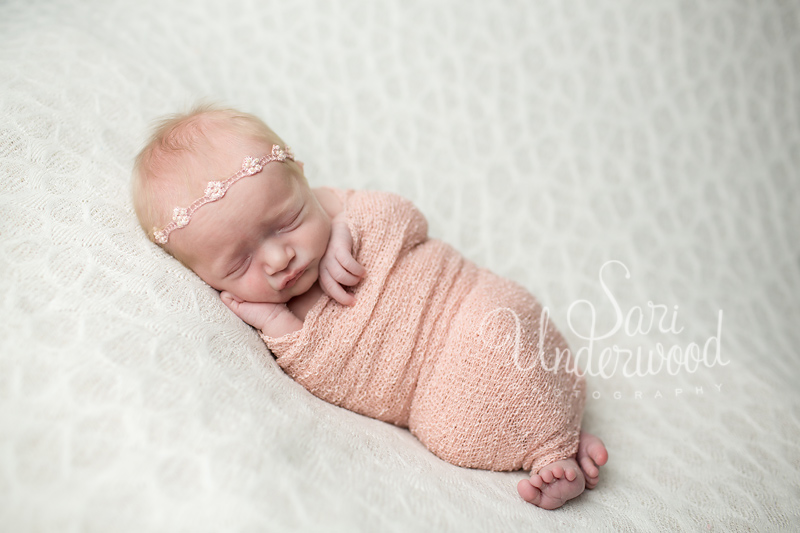 College Park newborn photographer | Little princess