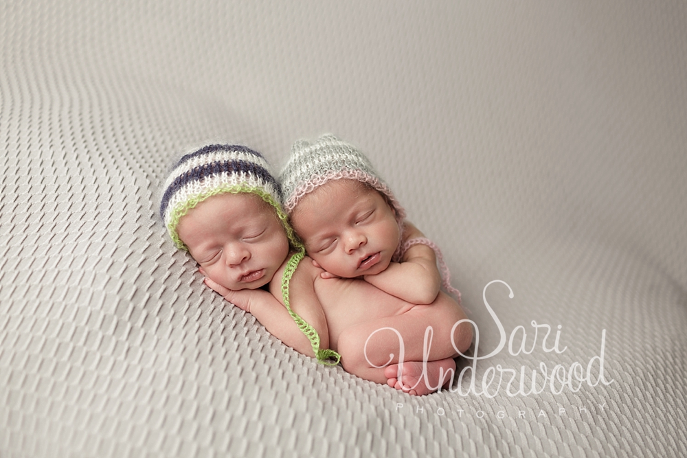 orlando newborn twin photography