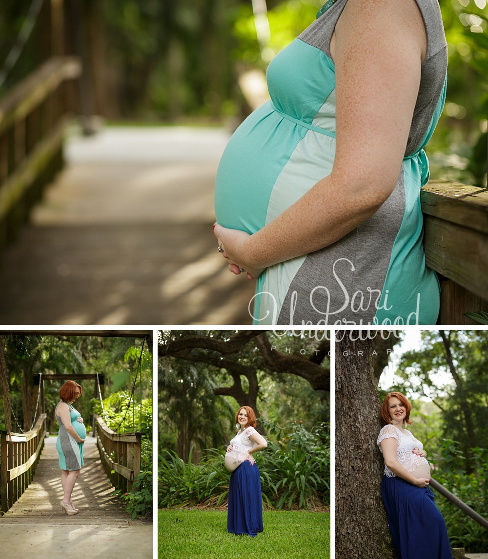 Orlando outdoor maternity photography