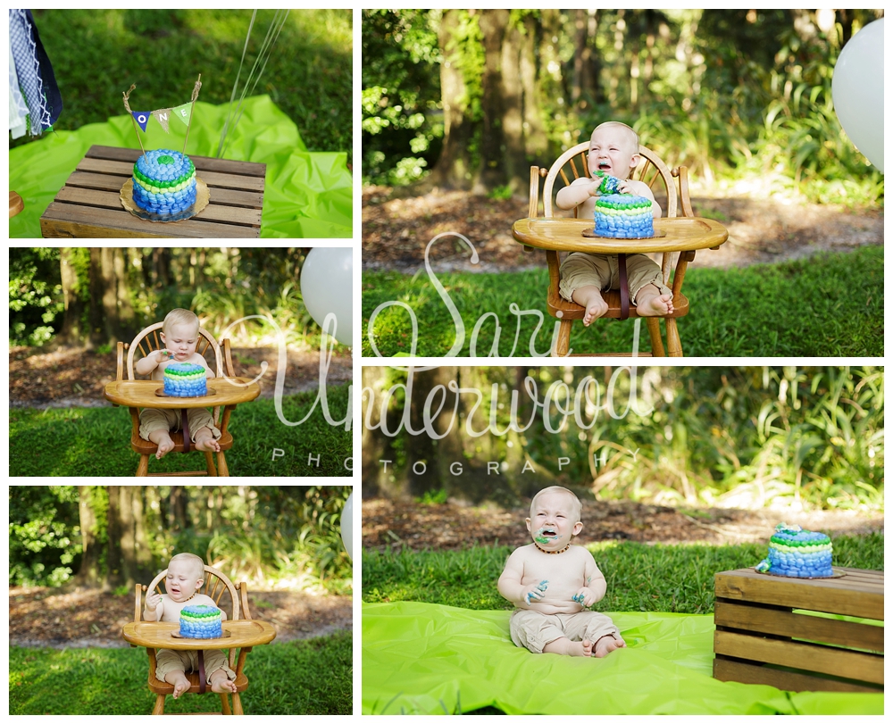 Orlando One Year Cake Smash Photography