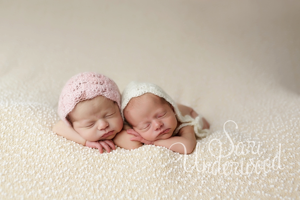 Orlando Florida Newborn Twin Photography