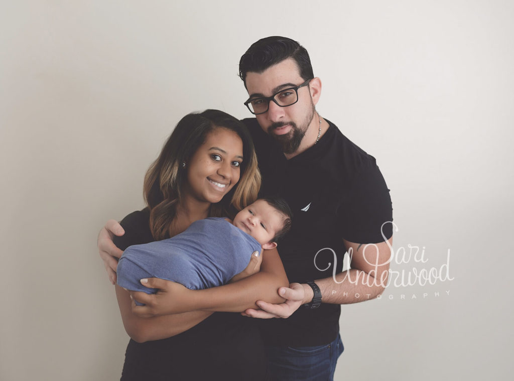 Posed newborn photography Orlando