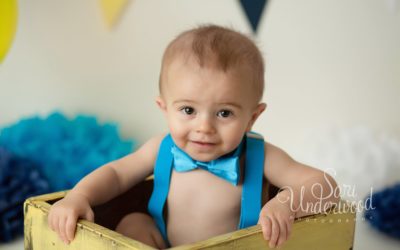 One Year Birthday Cake Smash Photos